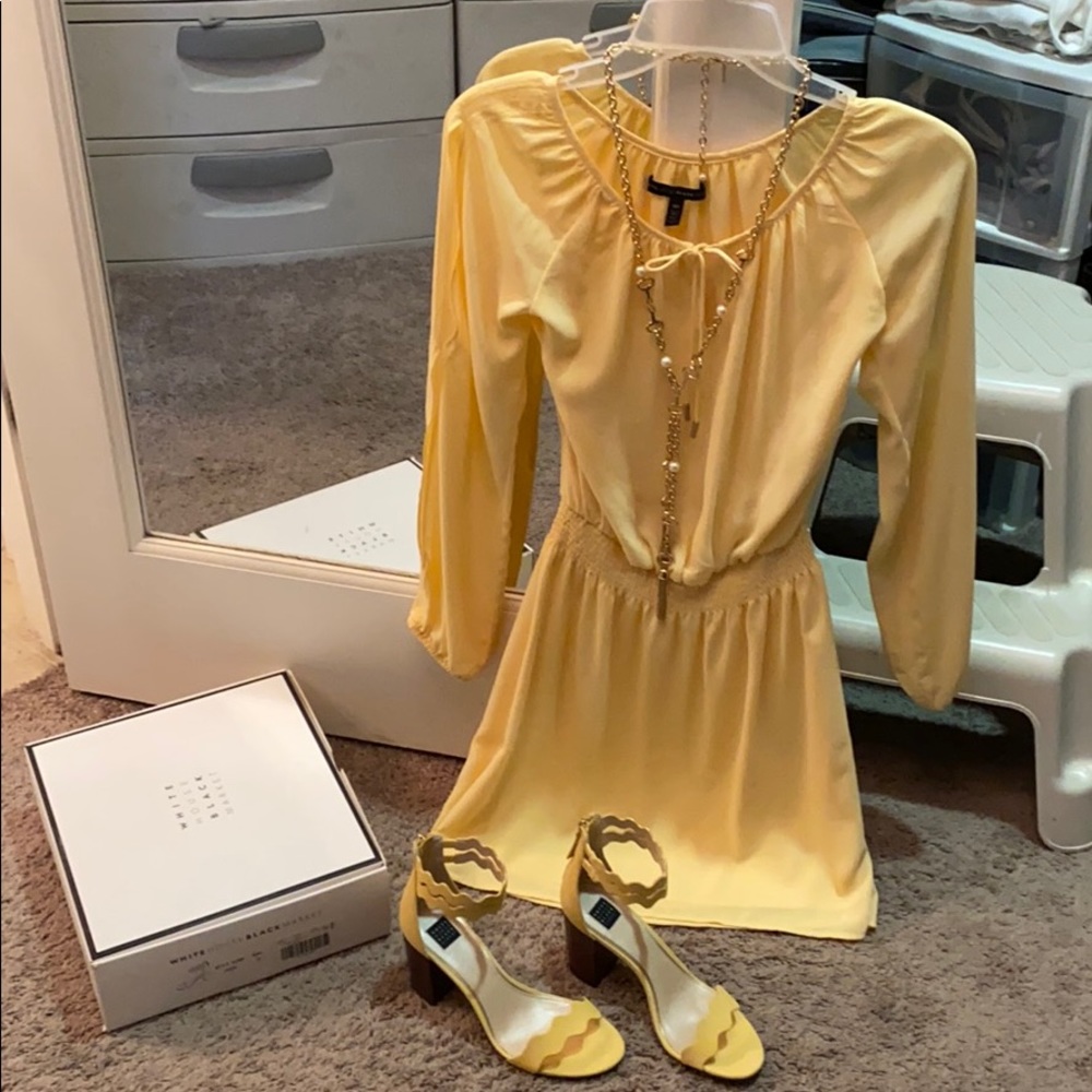 Dress, belt, and shoes!